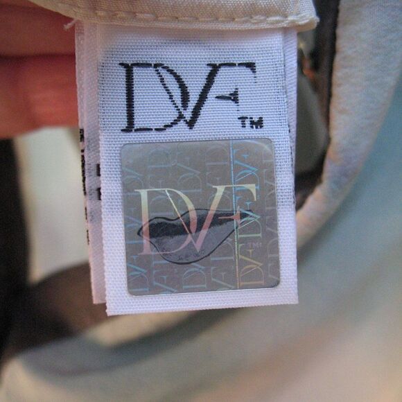 Diane Von Furstenberg Marielle Silk Watercolor Dress - Picture 9 of 10